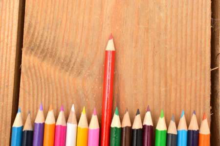 Many pencilsの写真素材