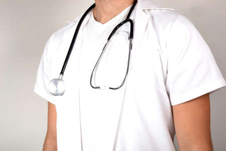 Doctor with stethoscopeの写真素材