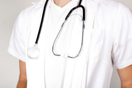 doctor with stethoscopeの写真素材