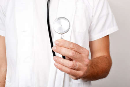 doctor with stethoscopeの写真素材
