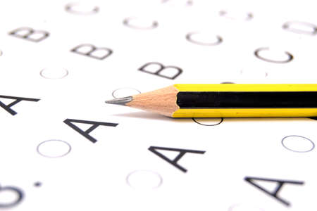 Examination test listの写真素材