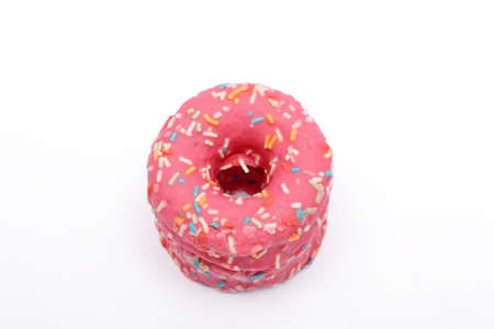 Pink donutsの写真素材