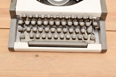 Typewriter on wood Typewriter on wood