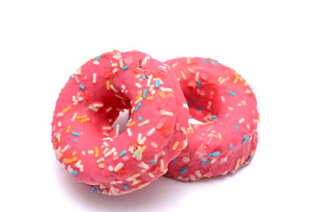 Pink donutsの写真素材