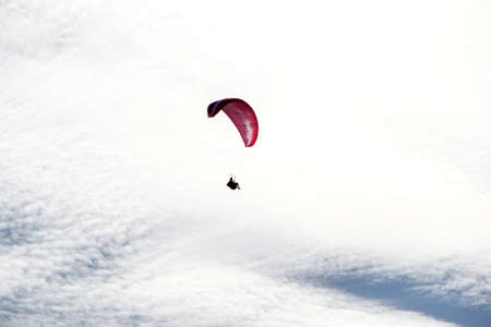 Paragliding sportの写真素材