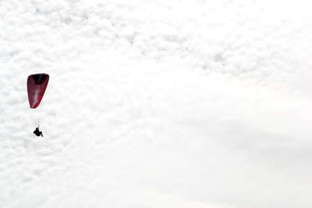Paragliding sportの写真素材