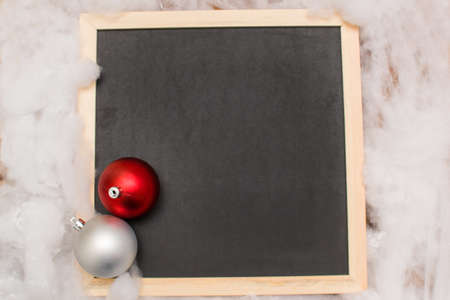 Christmas blackboardの写真素材