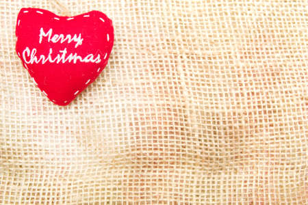 Christmas heartsの写真素材