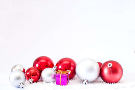 Christmas ballsの写真素材