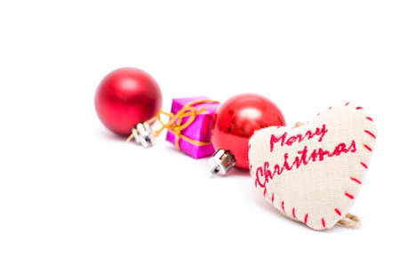 Christmas decorative objectsの写真素材
