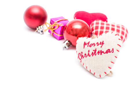 Christmas decorative objectsの写真素材