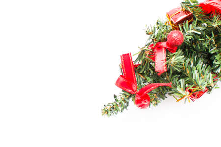 Christmas Tree and Christmas decorationsの写真素材