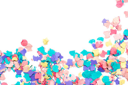 Confetti backgroundの写真素材