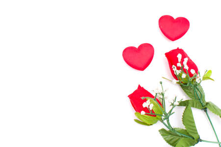 Roses and hearts