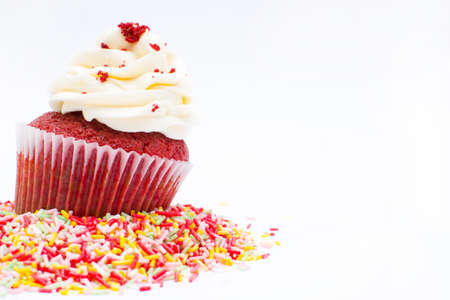 Chocolate cupcakeの写真素材