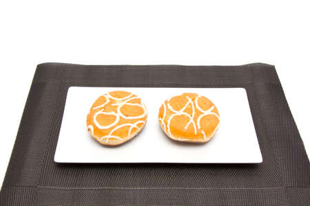 Cream donutの写真素材
