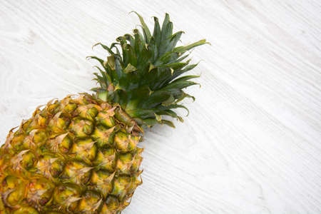 Pineapple on wood