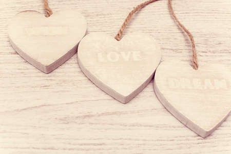 love, wish, dream vintageの写真素材