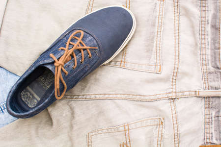 jean clothes backogrundの写真素材