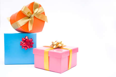 gift boxesの写真素材