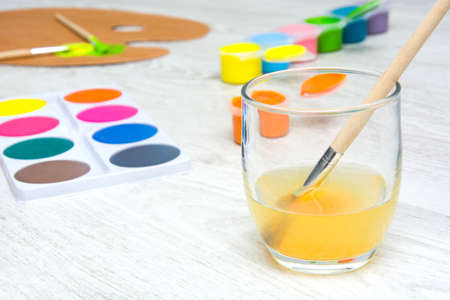 Paint utensilsの写真素材