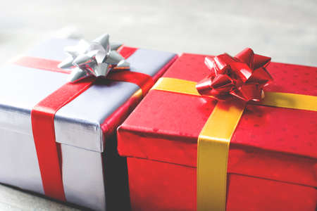 Gift boxesの写真素材