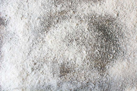 Wood and snow background