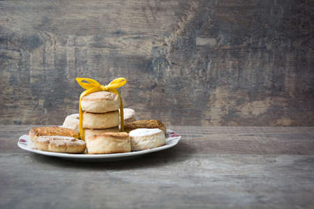 Christmas shortbreadの写真素材