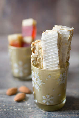 Christmas nougatの写真素材