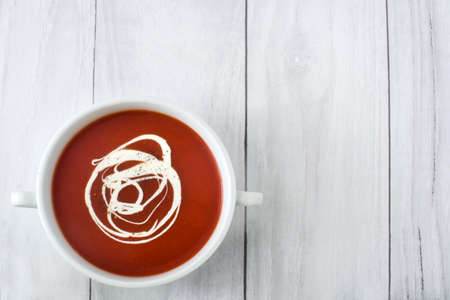 Tomato soupの写真素材