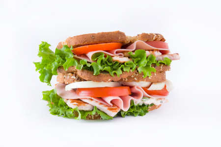 chicken sandwich isolated photoの写真素材