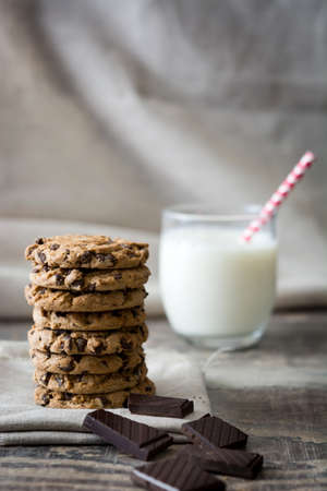 Homemade chocolate cookies