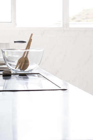 White kitchenの写真素材