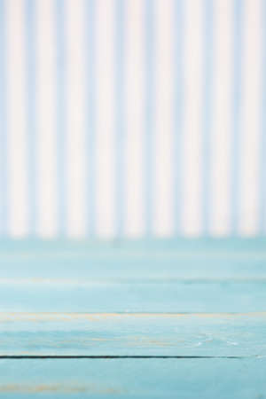 Blue wooden and stripes backgroundの写真素材
