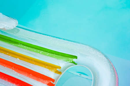 Sea water in a swimming poolの写真素材