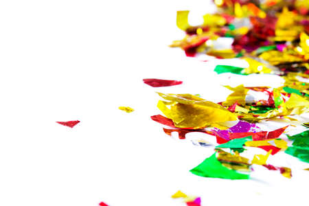Colorful confetti. Party concept.Copyspaceの写真素材