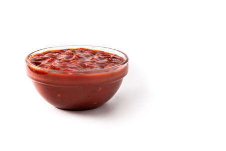 Traditional Jewish latkes or potato pancakes isolated on white backgroundの写真素材