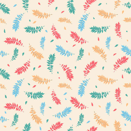 Modern natural seamless background imageのイラスト素材