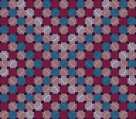 Coloured seamless background circular shapedのイラスト素材