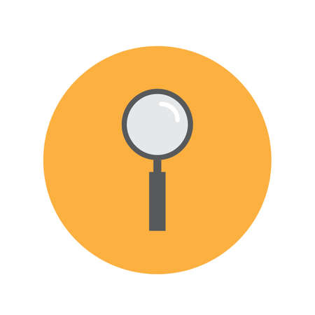 Magnifier iconのイラスト素材