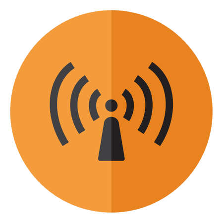 Wriless sign icon,vector illustrationのイラスト素材