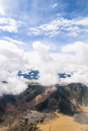 Clouds in the skyの写真素材