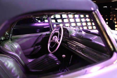 Mercedes-Benz Gallery-Champs Elysees Frenchのeditorial素材