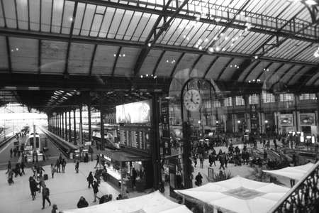 France, paris, station, attractions, landmarks,のeditorial素材