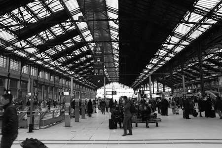 France, paris, station, attractions, landmarks,のeditorial素材