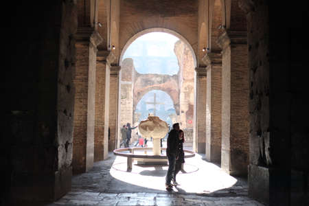 Italy, Rome, Colosseumのeditorial素材