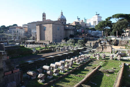 Italy, Rome, Remainsのeditorial素材