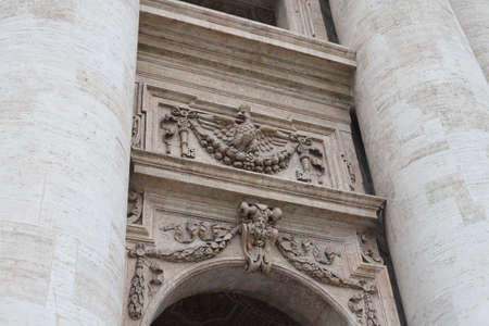Vatican City, St. Peter's Basilicaの写真素材