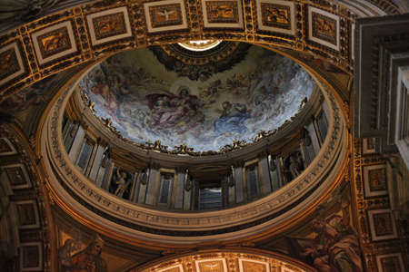 Vatican City, St. Peter's Basilicaのeditorial素材
