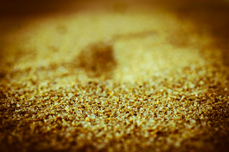 close up of sea beach sand or desert sand for texture and backgroundの写真素材
